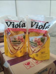 Minyak goreng viola 1800ml pouch 1 dus isi 6 pouch