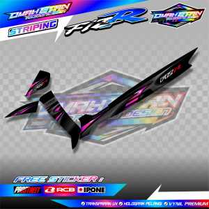 STRIPING VARIASI MOTOR FIZ R / STIKER LIST VARIASI MOTOR YAMAHA FIZ R
