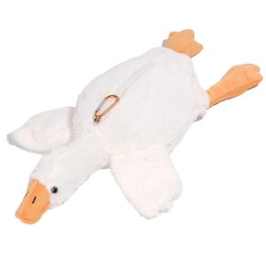 ความจุมาก Pouch Pensil การ์ตูน Gooses กระเป๋าดินสอกล่องดินสอกำมะหยี่สร้างสรรค์กระเป๋าใส่ดินสอกลับไปอุปกรณ์การเรียน