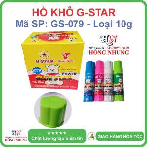 [SIÊU SALE] COMBO 3 Chai Hồ Khô dán giấy G-Star mã GS-079 Khô Nhanh Không Độc Hại giúp bé ham học.