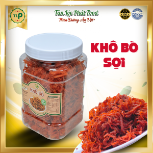 KHÔ BÒ XÉ SỢI TÂN LỘC PHÁT Đồ Ăn Vặt Yêu Thích