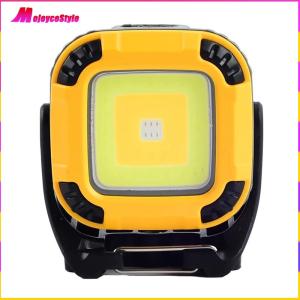 【NEW】 COB LED Camping Light Rotatable Emergency Repair Lights USB Rechargeable Lamp