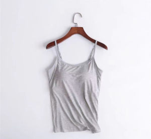 Padded Versatile Modal Cami for Spring and Summer Women Comfortable High Elasticity Body Shaping No Need for Bra