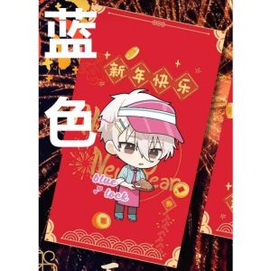 4Pcs/Lot CNY 2025 New Year of the Snake New Year Red Packet Anime Blue Lock Bachira Meguru Chigiri Hyoma Nagi Seishiro Mikage Reo Rin Itoshi Sae New Year Red Packet Envelope Gift