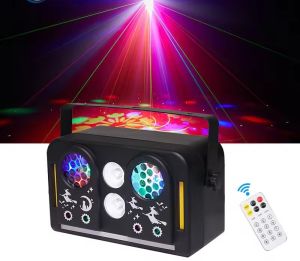 Đèn Laser 7 Trong 1 Hiệu Ứng Đặc Sắc   Nháy Theo Nhạc Cho Quán Karaoke  Hát Với Nhau [ TD ].
