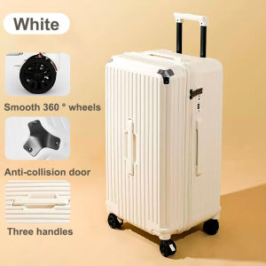 PG 20/26/32 Inch Travel Suitcases Universal Wheels 3 Handles Luggage With Lock