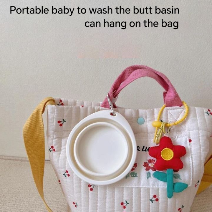 Plastic%20Folding%20wash%20Basins%20Portable%20Folding%20Wash%20Face/Ass%20Basins%20Baby%20Bath%20Basin%20Wash%20Basin%20Outside%20baby%20travel%20essentials%20can%20hang%20on%20the%20bag%20-%20Image%202