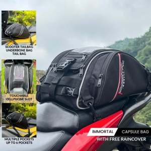 Immortal Tunnel Bag / Center Bag for Scooter(Mio/ Click) Maxi (Nmax) Giorno Tail/ Capsule