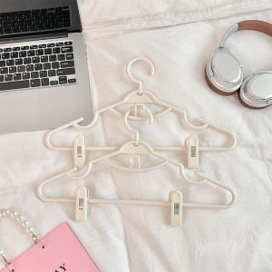 X CRAFT HOME Plastic Clothes Hanger Anti-Slip 360 Degree Rotatable Coats Hanger Multifunction With Clips Laundry Rack Home