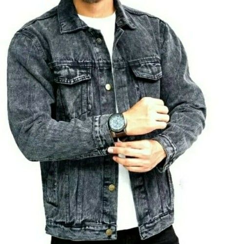 RRA_Fashion - jaket levis pria jaket jeans pria wanita bisa couple