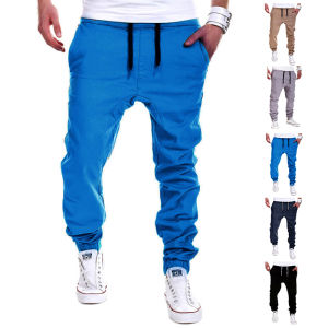 Mens Sport Jogging Pants Casual Trousers Joggers With Pockets Fashion Bottom Running Training Pants Sweatpants Fitness Clothing