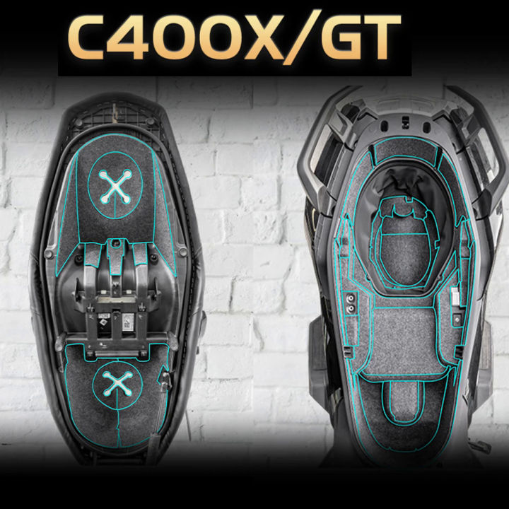 Motosikal belakang Trunk Cargo Liner pelindung Seat Bucket Pad untuk