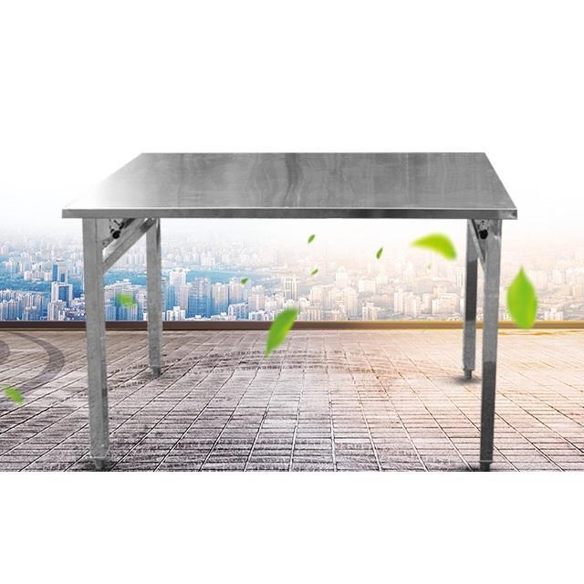 MULTI - PURPOSE STAINLESS STEEL FOLDABLE TABLE 150cm | Lazada PH