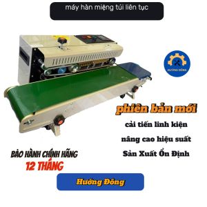 máy hàn miệng túi liên tục máy ép miệng túi công nghiệp máy hàn miệng bao