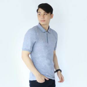 Noveli wear - Kaos Kerah Pria Polo Zipper Twist Lengan Pendek | Kaos Polo Shirt Zipper