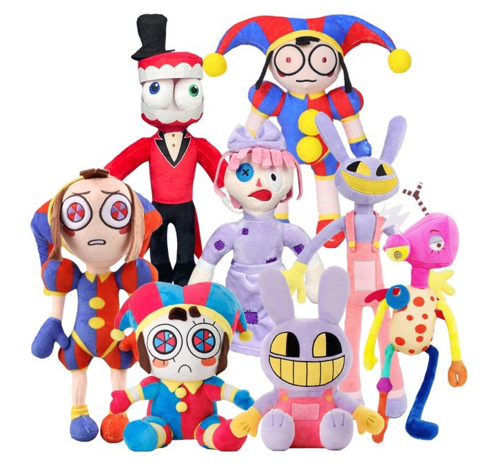 Precio de fábrica The Amazing Digital Circus Plush Toy Joker Pomni Jax Digital C