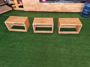 IRONSERVICE : เก้าอี้เล็ก Mini ม้านั้งไม้ : " เฟอร์นิเจอร์ โครงเหล็กกันสนิม ตกแต่งภายในและภายนอก มีประกัน " (จัดส่งรวดเร็ว)