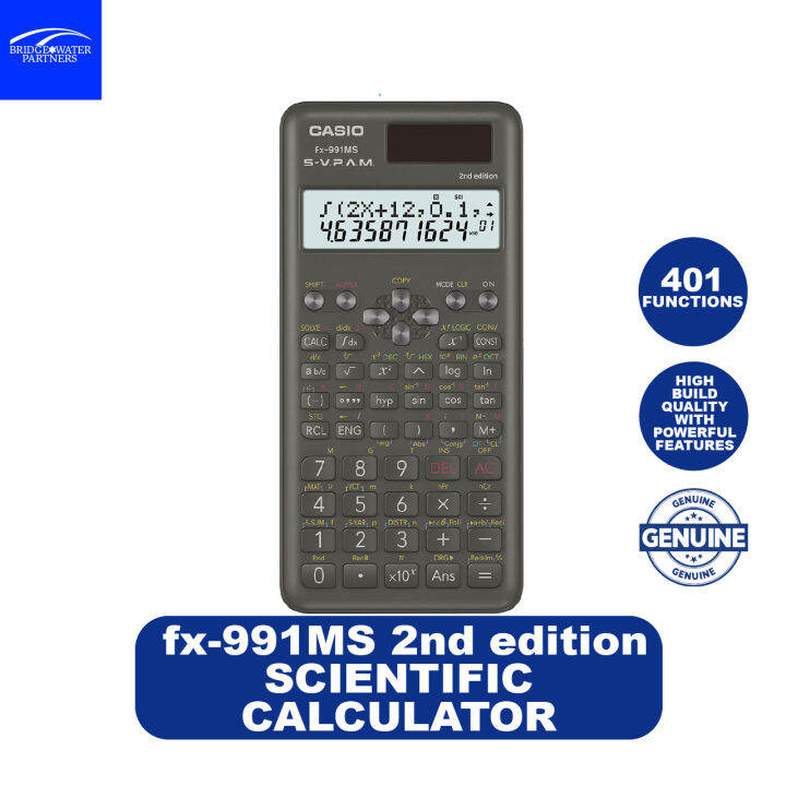 Casio FX-991MS 2nd Edition Scientific Calculator | Lazada PH