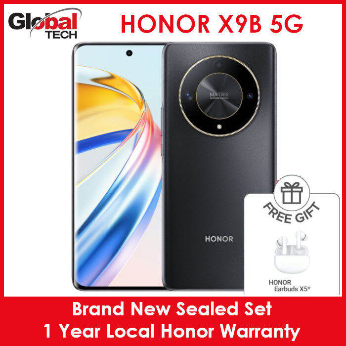 HONOR X9b 5G 256GB Rom + 12GB Ram (1 Year Local Honor Warranty) (FREE ...