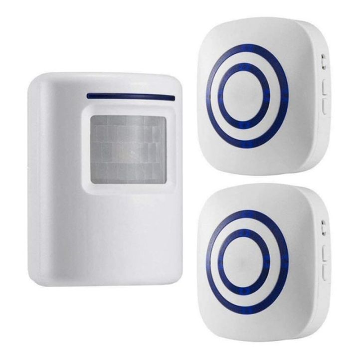Motion Sensor Alarm Wireless Driveway Alert Home Security System Human Body Induction Smart