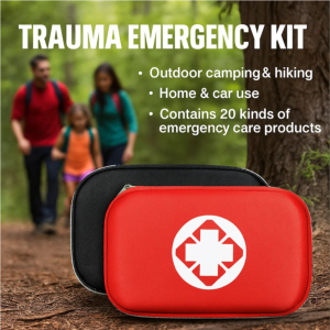 Portable First Aid Kit Set Trauma Emergency Kit Medical Supplies For Family Car Outdoor
