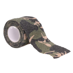 5*4.5m Outdoor Camouflage Self-Adhesive Tape Stretchable Non-woven Bandage Waterproof Camping Survival Military Camouflage Elastic Bandage