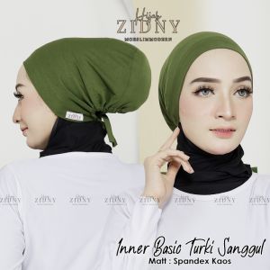 Inner basic turki sanggul cepol
