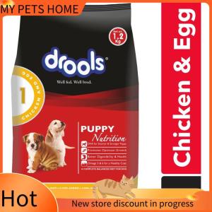 MY PETS HOME Drools Dog food Chicken and Egg puppy 1.2kg