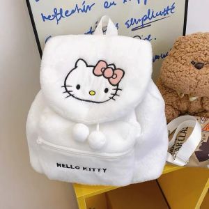 Anime Sanrio Sang Trọng Ba Lô Dễ Thương Hello Kitty Học Sinh Kawaii Kuromi My Melody Pochacco Sang Trọng Túi Trẻ Em Cho Bé Gái Túi Quà Tặng Sinh Nhật