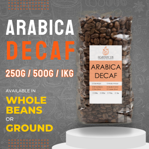 Arabica Decaf 250g 500g 750g 1kg - Roastery 578