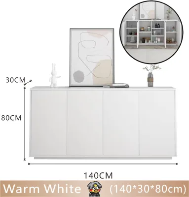SUNOOM Storage Cabinets Multifunctional Storage Cabinets Wooden Storage Cabinets Modern Storage Cabinets Sideboards