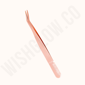 Wishglow Eyelash Lash Extension Tweezer for False Eyelashes