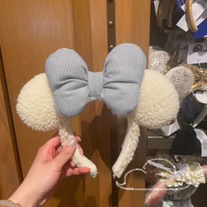 ที่คาดผมโบว์ติดเลื่อมพาราไดซ์มิกกี้มินนี่มิกกี้เมาส์กิ๊บติดผมที่คาดผมผู้ใหญ่และเด็ก