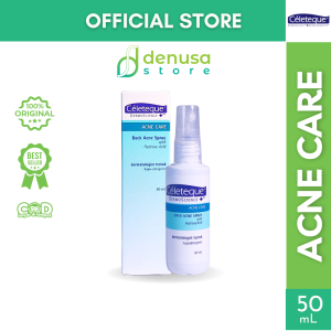 Celeteque Acne Care Back Acne Spray 50ml Obat Jerawat Batu Punggung Ampuh Salicylic Acid