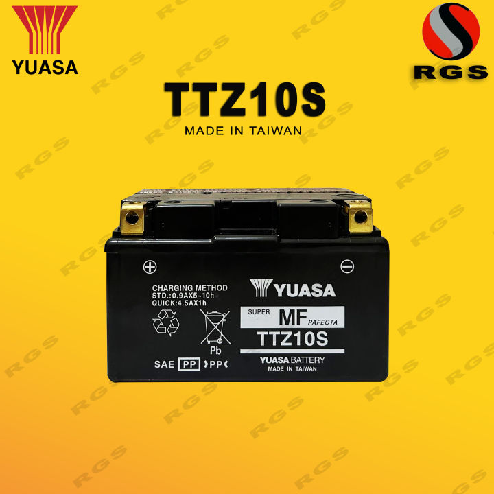 Yuasa TTZ10S For Kawasaki Bajaj NS200 motorcycle battery