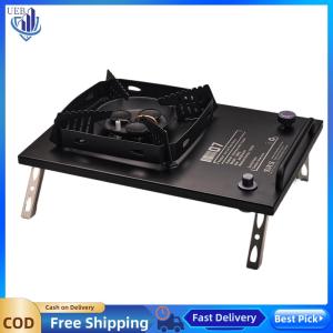 [Ueb Wholesale Center]7500W บาร์บีคิวเตาเดสก์ท็อปเตาพร้อมเตาเผาที่ปรับได้การตั้งแคมป์ igt เตาอลูมิเนียมอลูมิเนียมโลหะผสมสำหรับตาราง IGT