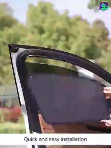 Toyota Fortuner – ShopPark Magnetic Custom Fit Car Window Sunshade  High-Density Mesh Sun Protection Easy Install