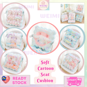 WEIMI  Cushion Cute Cartoon Cushion Lumbar Support Pillow Seat Cushion  Soft  Chair Pillow Office & Home Kartun Comel Kusyen Tempat Duduk Kerusi Kerusi Lembut Kerusi Bantal Pejabat & Rumah卡通可爱坐垫