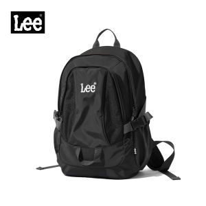 LEE Women Backpack For Travel Men School Bag Korean Style With 15.6” Laptop Compartment Waterproof Fabric Outdoor Vacation Use