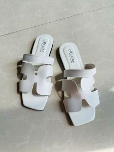 SQUARE TOE FLAT SLIPPERS FOR ELEGANT WOMEN-MJ92-MAXINE FOOTWEAR