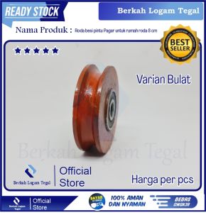 roda cor 8cm roda pintu pagar besi cor termurah