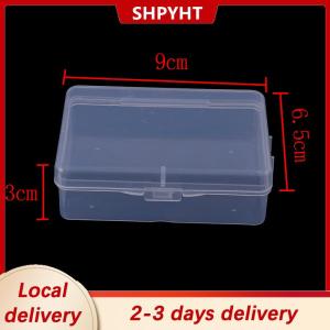 [COD] SHPYHT Local delivery Ship within 24 hours 9cmx6.5cmx3cm Transparent Plastic Storage Box Clear Square Multipurpose