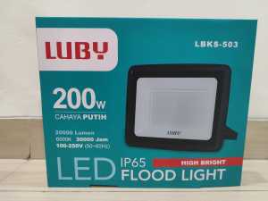 LAMPU TEMBAK LAMPU SOROT / KAP SOROT GARANSI 1 TAHUN LBKS 503 10w 50w SAMPAI 200W LUBY