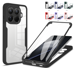 360 Double Sided Full Protection Cases For Xiaomi 15T Pro 5G with Screen Protector Cover For Mi 15T Mi15T Pro 15TPro