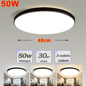 LANGYUE LED Ceiling Light Remote Control Tricolor Lamp