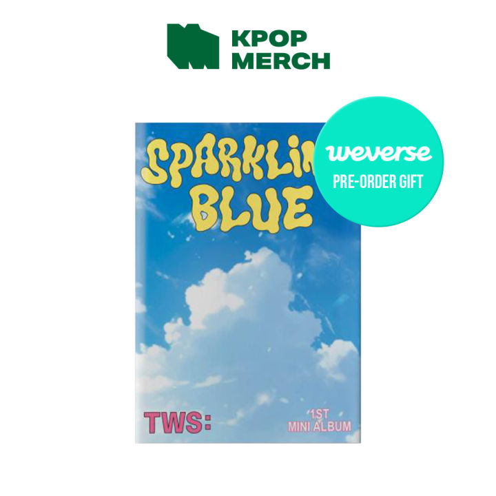 TWS Sparkling Blue weverse アルバム（TWS on X: 