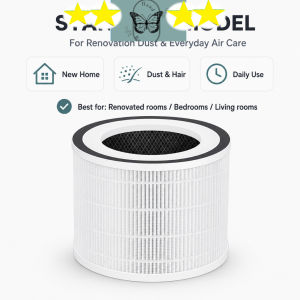 HFdailyToolsMix For Prism+ Aura / Russell Taylors Zeta / HYDROFY UV H13 / Homintell Navigator Smart Air Purifier Replacement True HEPA H13 Filter