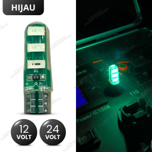 (4 BUAH) LAMPU KOTA SENJA LED T10 BIS/TRUK NYALA MANTENG 24 VOLT DAN 12 VOLT