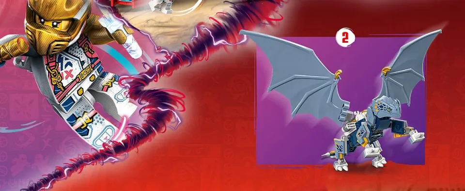 LEGO NINJAGO 71834 Zane's Ultra Combiner Mech Building Set Toys