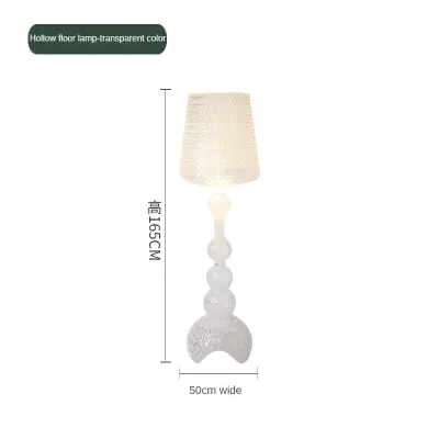 HEIKESZ Kartell Hollow Floor Lamp Italian Table Lamp Living Room Designer Net Red Sofa Corner Lamp Wine Glass Floor Lamp